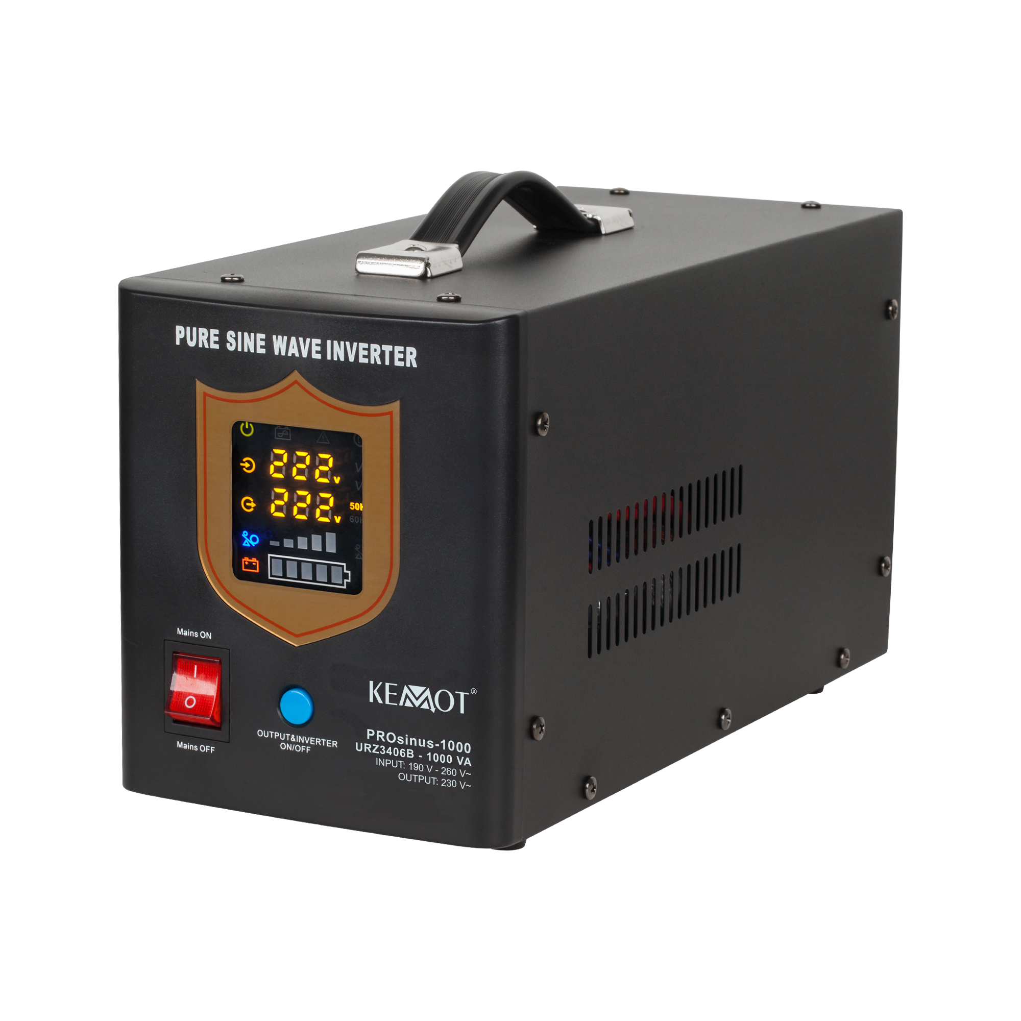 zasilacz-awaryjny-kemot-prosinus-1000-przetwornica-z-czystym-przebiegiem-sinusoidalnym-i-funkcja-ladowania-12v-230v-1000va-700w-kolor-czarny-d564f429651e47b089f57f022f3399d3-9a90ebae Núdzový zdroj KEMOT PROsinus-1000, čistý sínusový menič s funkciou nabíjania 12V 230V 1000VA/700W - čierny – Obrázok 1