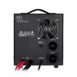 Núdzový zdroj KEMOT PROsinus-2000, čistý sínusový menič s funkciou nabíjania 12V 230V 2000VA/1200W - čierny – Obrázok 3