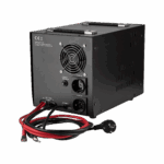 Núdzový zdroj KEMOT PROsinus-2000, čistý sínusový menič s funkciou nabíjania 12V 230V 2000VA/1200W - čierny – Obrázok 2