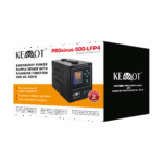 Núdzový zdroj KEMOT PROsinus-500-LFP4 čistý sínusový menič s funkciou nabíjania 12V 230V 500VA/300W – Obrázok 4