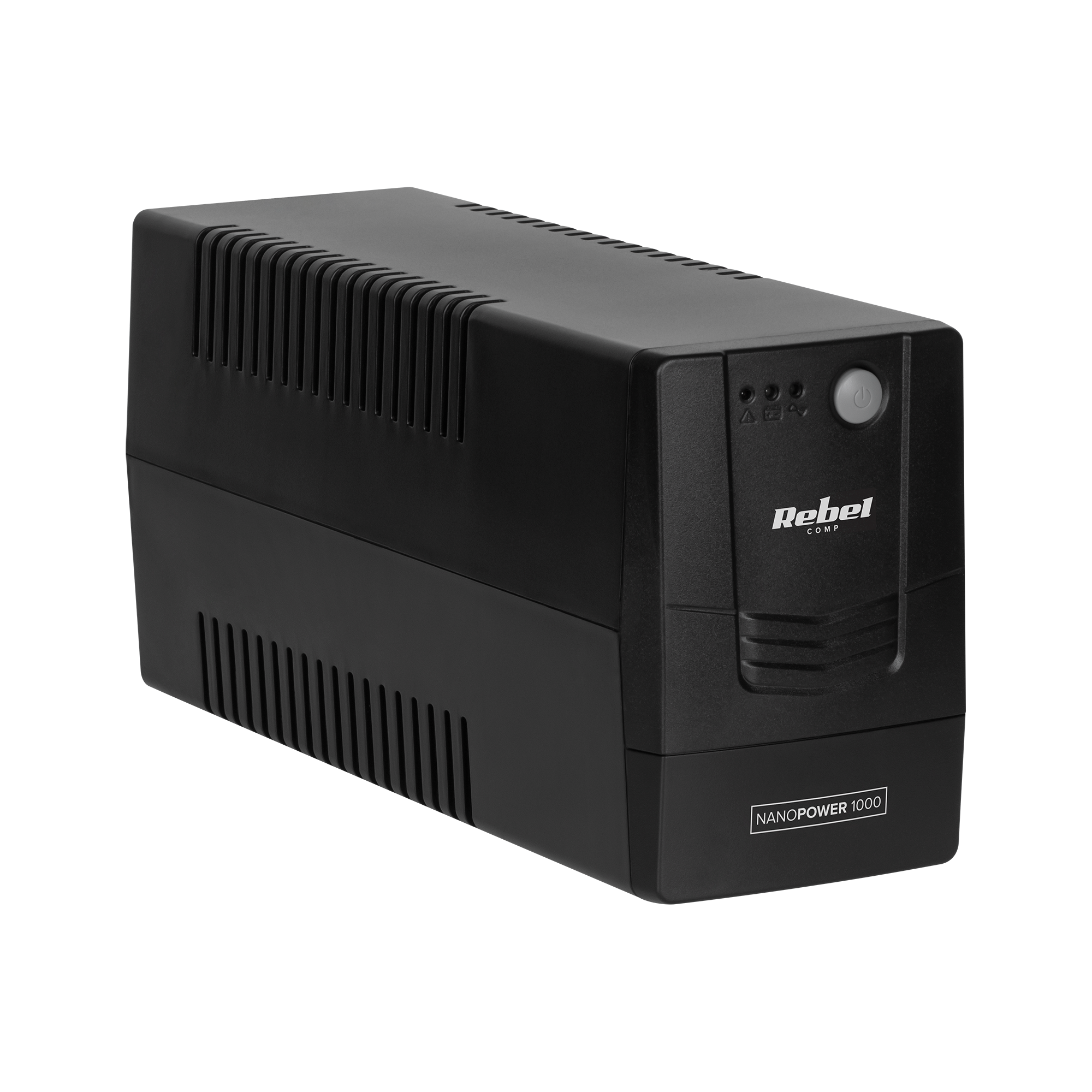 zasilacz-awaryjny-komputerowy-ups-rebel-model-nanopower-1000-offline-1000va-600w-230-v-50hz-97e923a144854c8abcb2584485983821-4a188256 Počítačový núdzový zdroj UPS REBEL model Nanopower 1000 (offline, 1000VA / 600W, 230 V, 50Hz) – Obrázok 1