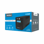 UPS počítačový núdzový zdroj REBEL model Nanopower Plus 650 (offline, 650VA / 360W, 230 V, 50Hz, LCD, USB, RJ45) – Obrázok 6