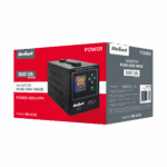 Núdzový zdroj Rebel POWER-500-LFP4 - čistý sínusový menič s funkciou nabíjania 12V 230V 500VA/300W – Obrázok 4