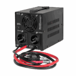 Núdzový zdroj Rebel POWER-800-LFP4 - čistý sínusový menič s funkciou nabíjania 12V 230V 800VA/500W – Obrázok 2