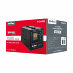 Núdzový zdroj Rebel POWER-800-LFP4 - čistý sínusový menič s funkciou nabíjania 12V 230V 800VA/500W – Obrázok 4