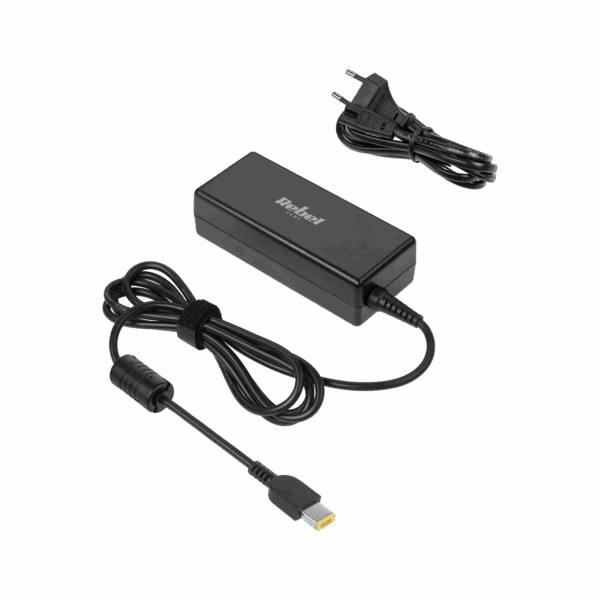Rebel napájací zdroj s napájacím káblom pre notebook Lenovo 65W / 20V / 3,25A / 11 x 4,5 x 0,6 mm