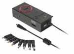 Quer 8-pinový univerzálny zdroj, USB 90W/15-24V