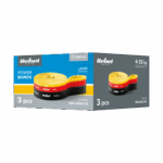 Set latexových cvičebných pásov - Power Band PLs-1, 4-32 kg, 3 pásy, REBEL ACTIVE – Obrázok 8