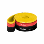 Set latexových cvičebných pásov - Power Band PLs-1, 4-32 kg, 3 pásy, REBEL ACTIVE