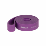 Set latexových cvičebných pásov - Power Band PLs-2, 4-45 kg, 4 pásy, REBEL ACTIVE – Obrázok 6