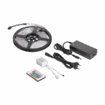 Sada LED osvetlenia (RGB LED reťazec, ovládač farieb, napájací zdroj)
