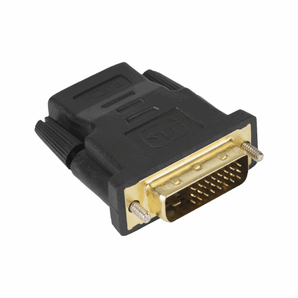 Konektor adaptéra DVI (24+1) dual link plug - HDMI zásuvka
