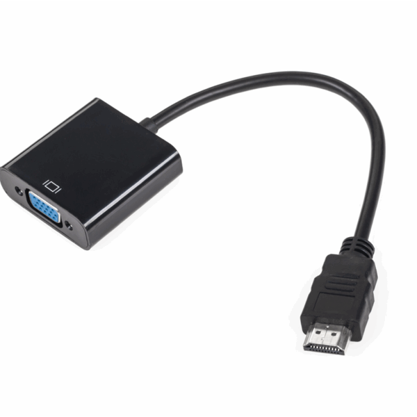 Konektor adaptéra Zástrčka HDMI - zásuvka VGA + AUDIO