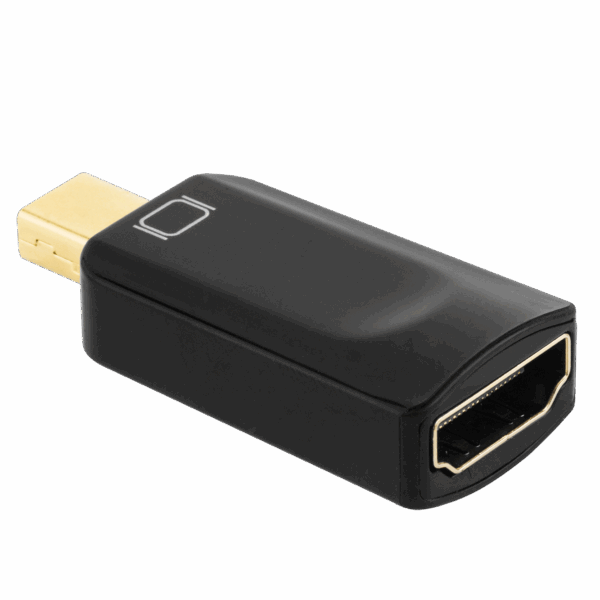 Konektor adaptéra zástrčky MINI DISPLAYPORT - zásuvka HDMI