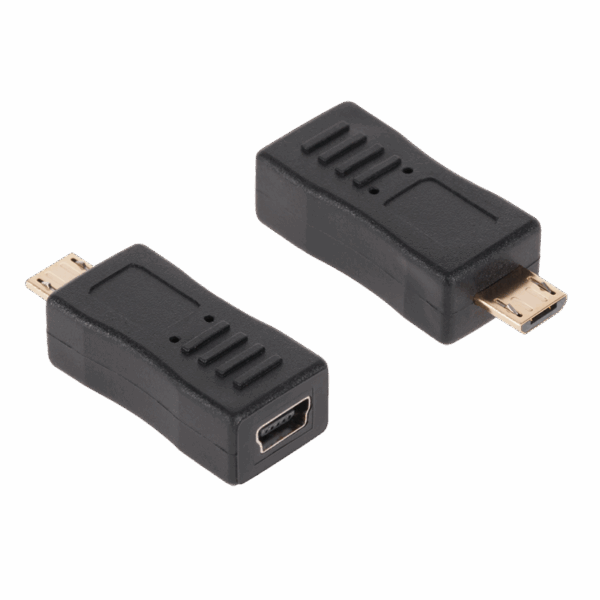 Konektor adaptéra USB mini zásuvka - USB mikro zástrčka