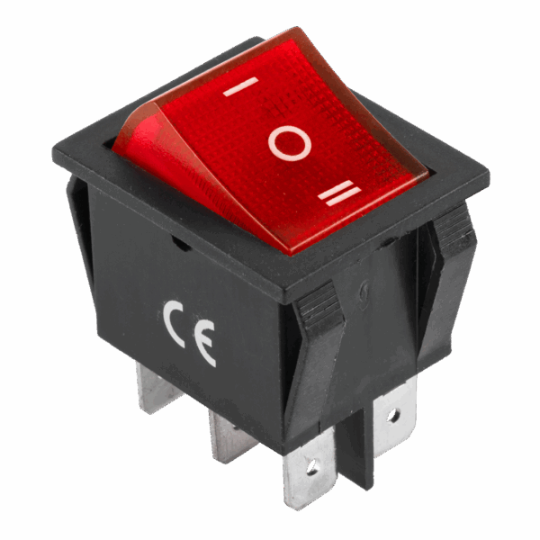 Konektor spínača IRS-203-1C ON-OFF-ON