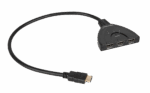 Konektor prepínača HDMI na kábli 1 výstup/2 palce