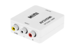 Konvertor signálu AV zásuvka - CHINCH CVBS + AUDIO - zásuvka HDMI