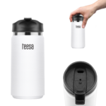 Termohrnček TEESA 350ml biely – Obrázok 4