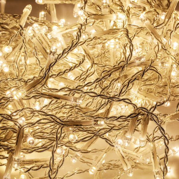 Svetelná clona 5m (330LED), teplá biela, IP44