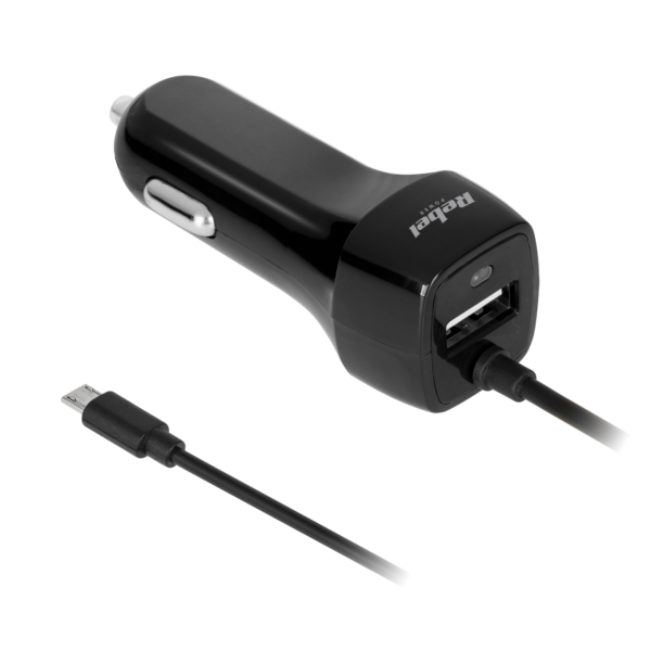 Rebel Micro USB nabíjačka do auta