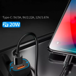 Autonabíjačka s Power Delivery a Quick Charge 38W – Obrázok 4