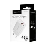 Kruger&Matz 45W GaN nástenná nabíjačka s funkciou Power Delivery a Quick Charge – Obrázok 6