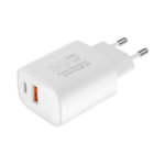 Kruger&Matz GaN duálna nástenná nabíjačka USB s funkciou Power Delivery a Quick Charge