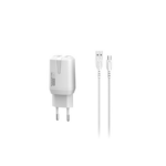 MicroUSB 2400mA nástenná nabíjačka
