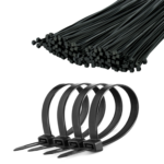 Sťahovací pásik 2,5 mm/10 cm čierny Cabletech 100 ks. – Obrázok 2