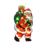 Rebelské vianočné osvetlenie - Santa Claus
