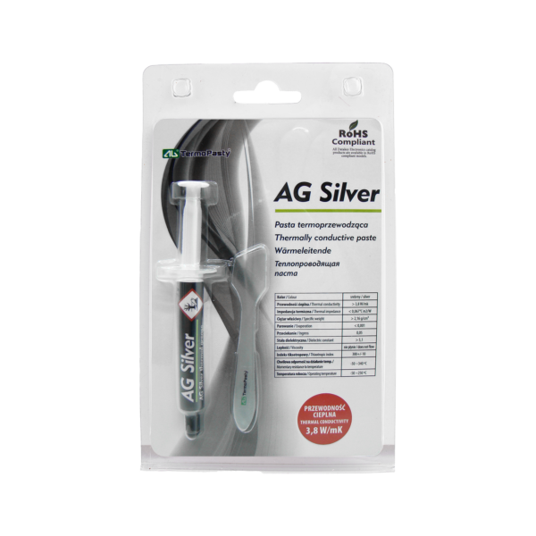 Tepelná pasta Silver 3g AG AGT-107
