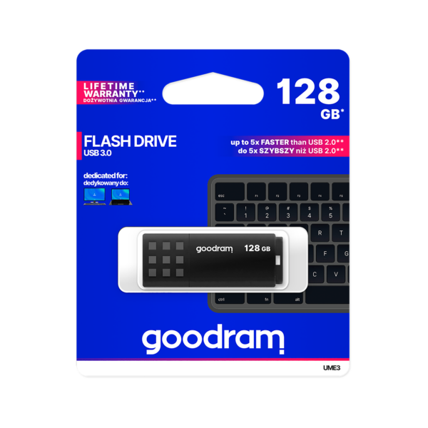 Goodram USB 3.2 128GB Black Pendrive