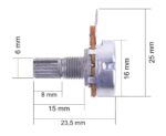 POTENCIOMETER B 10K LINEÁRNY – Obrázok 2