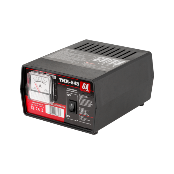 Usmerňovač THR 548 12V/6V 6A s ampérmetrom