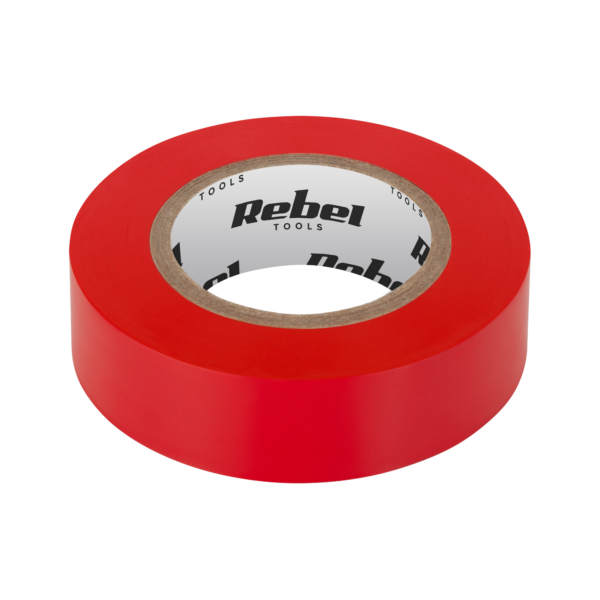 REBEL lepiaca izolačná páska (0,13 mm x 19 mm x 10 yd) červená