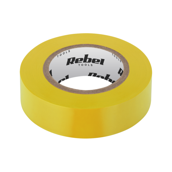 REBEL lepiaca izolačná páska (0,13 mm x 19 mm x 20 yd) žltá
